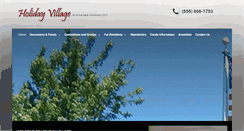 Desktop Screenshot of holidayvillage55.com